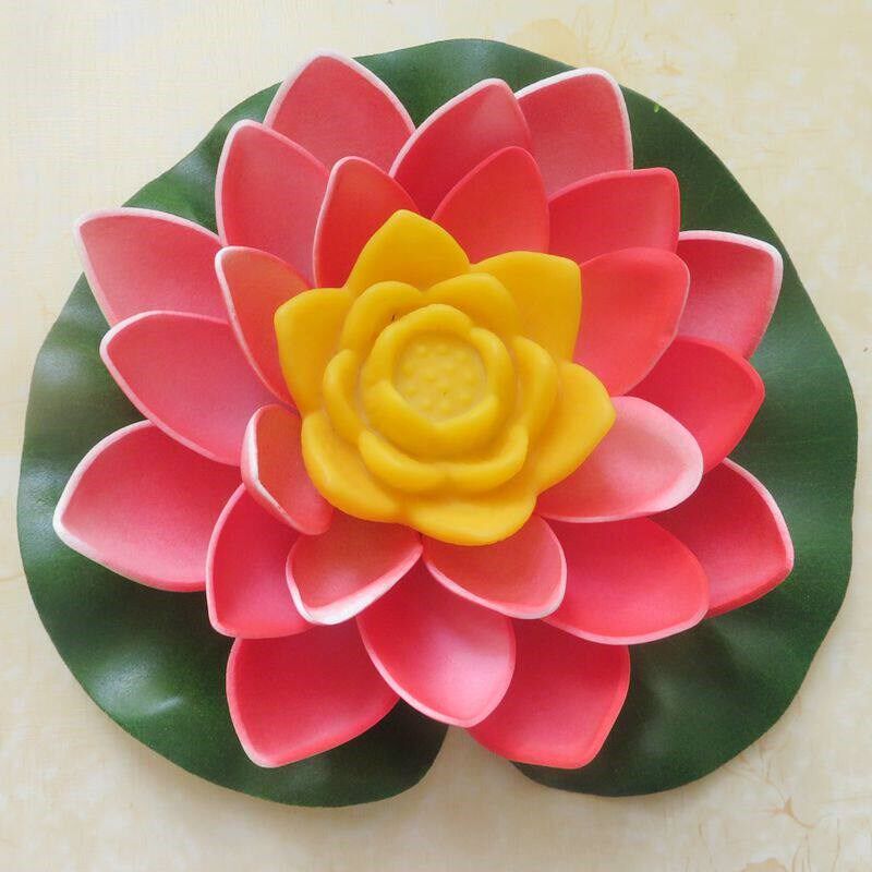 速发高档电子莲花灯供佛摆件许愿河灯 手捧舞蹈演出道具荷花灯