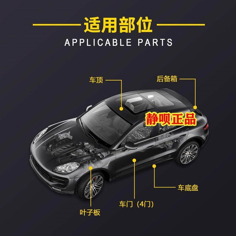 速发四轮隔音汽车内部轮拱轮毂罩降噪翼叶子板内衬胎噪吸音棉材料