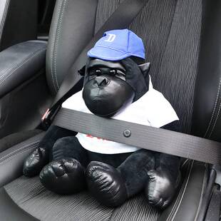 汽车用活性竹炭包公仔黑猩猩金刚后窗摆件车载新车除甲醛异味