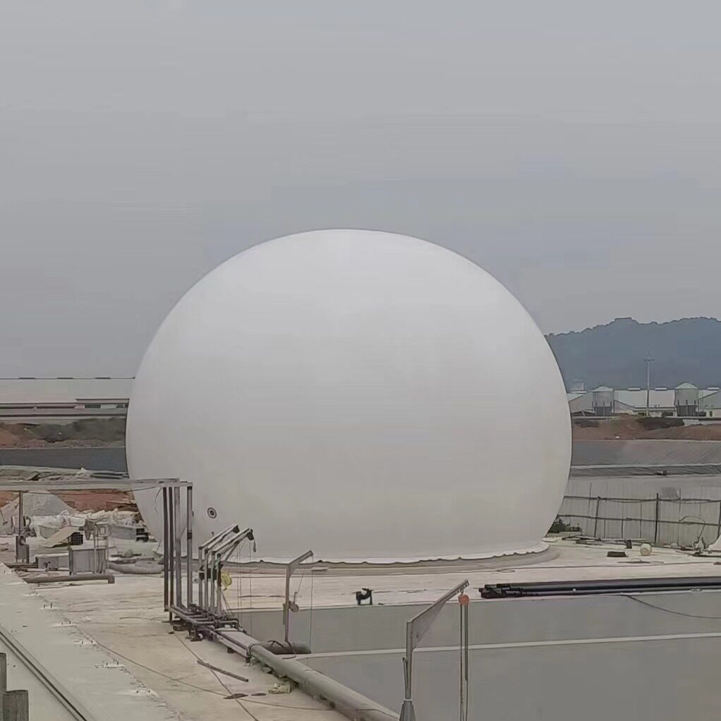 1000立方双膜柔性沼气储气柜