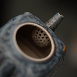 空寂斋汉中功夫家用青铜釉可养高档AK010泡壶茶泡器茶老岩泥茶壶