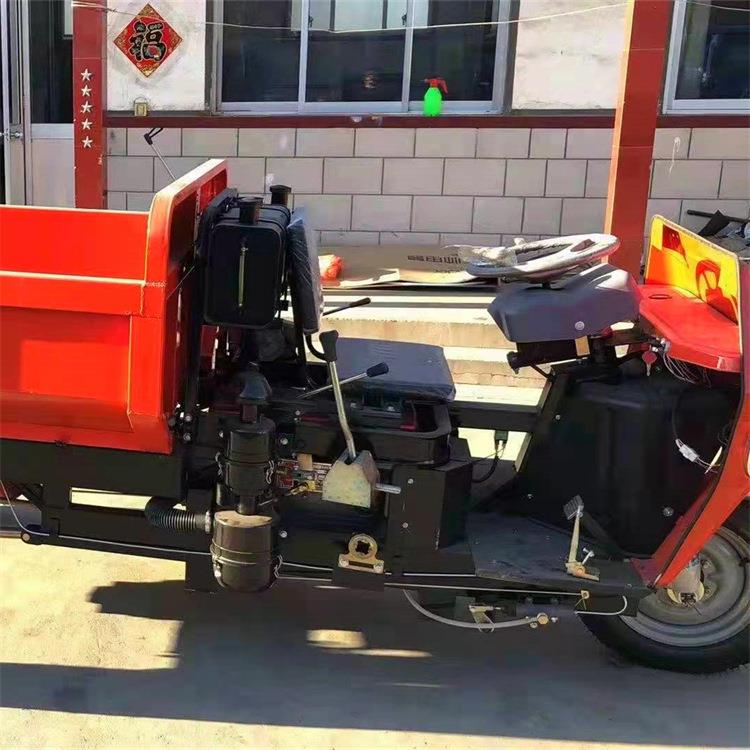 柴轮油三地车信守建筑工混土凝自卸车农用果多种园拉货运输车