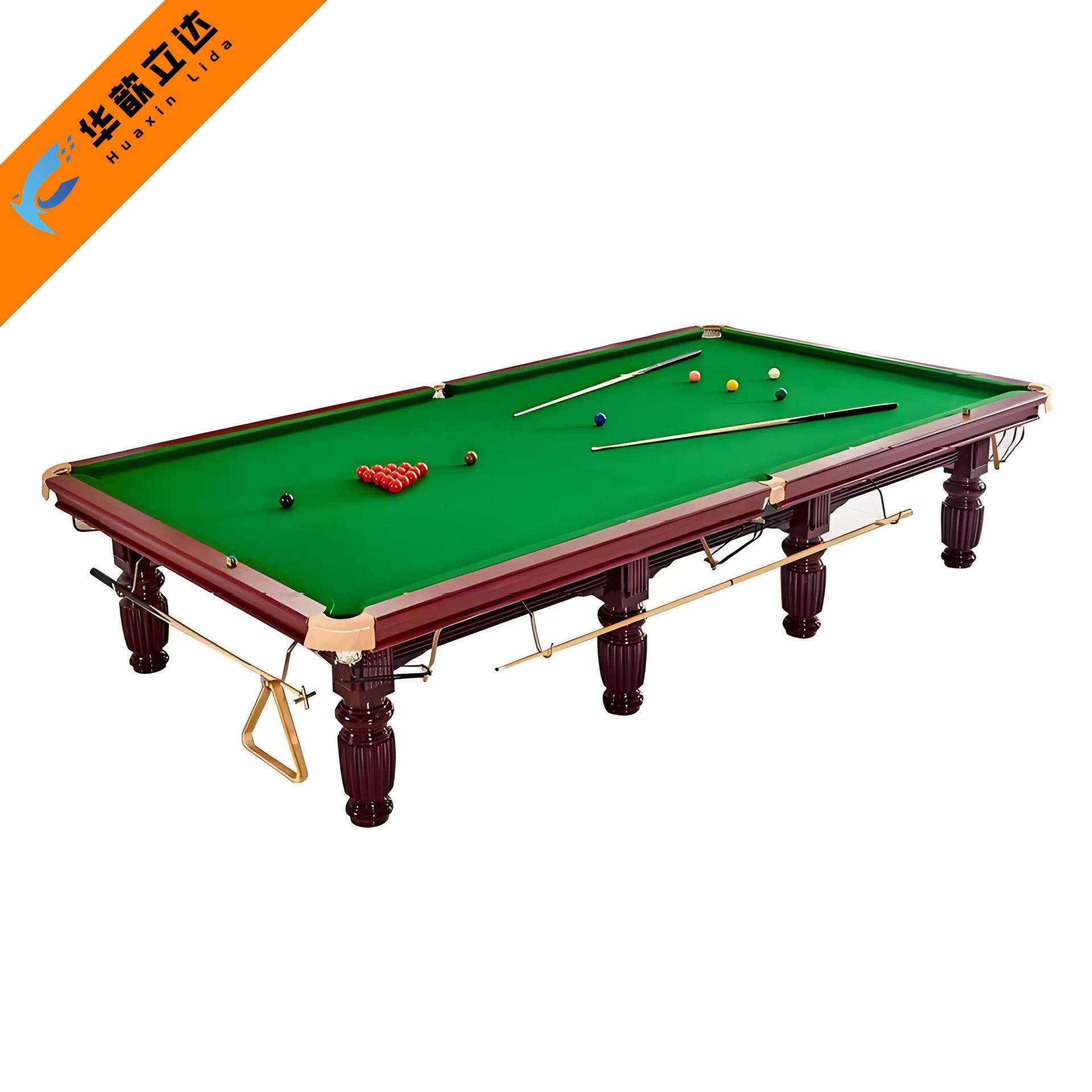 斯诺克英式台台球桌家用商用室内台球俱乐部标准型桌球台