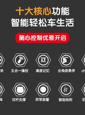 适用哈弗h6电动尾门欧p拉好猫改装f7x大狗原厂款h5自动后备箱脚踢