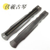 黑檀木伏羲古琴卧香盒实木沉香檀香线香薰香炉木质摆X件酸枝卧香