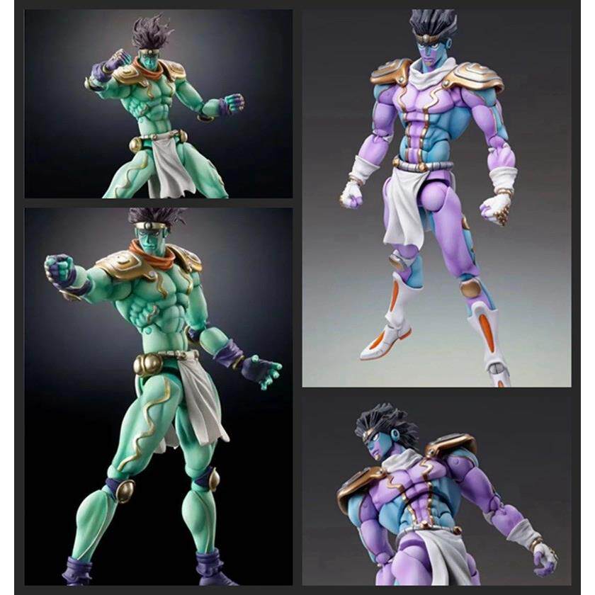jojo的奇妙冒险 白金之星 空条承太郎替身 超像可动模型 盒装手办