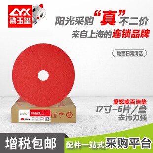 梁玉玺洗地机白色/红色m/黑色百洁垫13寸/15寸/17寸18寸/20寸/22