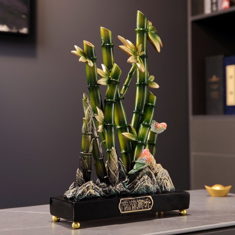 新中式招财富贵节节高升r竹子摆件客厅玄关酒柜装饰品乔迁新居礼,家居饰品,装饰摆件,淘宝优惠券,粉丝福利购,淘宝优惠卷