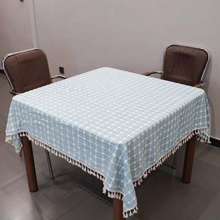 麻将桌防尘罩套烤火桌布正方形自动家用J棋牌室配件大全麻将机盖