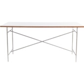 中古书桌家用简约包豪斯桌设计办公桌书房M写字台工作室不锈钢桌