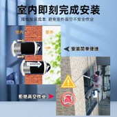 穿墙一体车库地下室卧室棋牌室静音排F烟换气扇窗式 壁挂新风换气