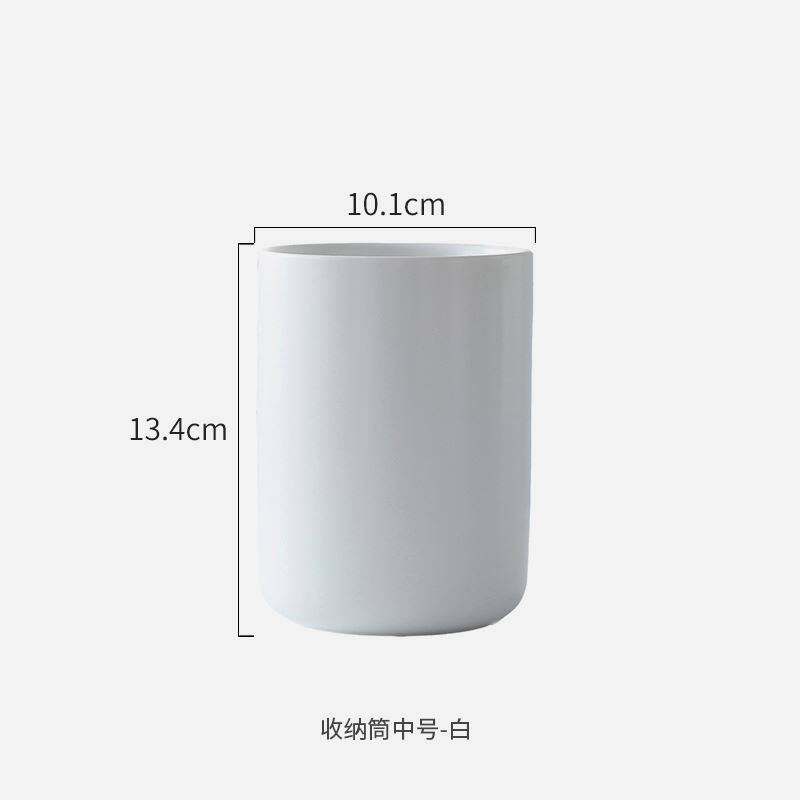 家用厨房汤勺锅铲夹子刀叉置物架厨具收纳桶罐陶瓷筷子篓筷子筒盒