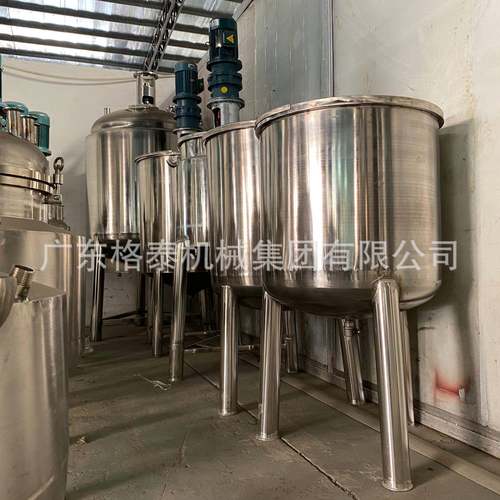 加工定制各种不锈钢储罐食品级混合设备304不锈钢搅拌罐
