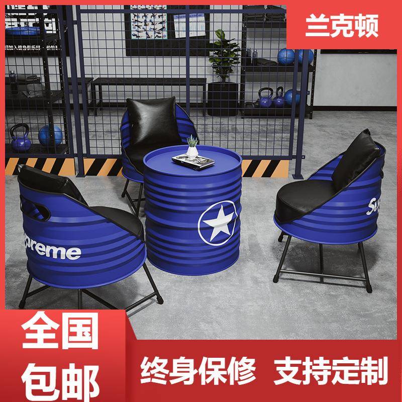 工业风奶茶店甜品店桌椅茶餐厅咖啡厅简约冷饮小吃店汽修沙发组合