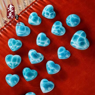 老兵精品冰种玉化海纹石拉利玛手串无事牌珠宝直播专拍26