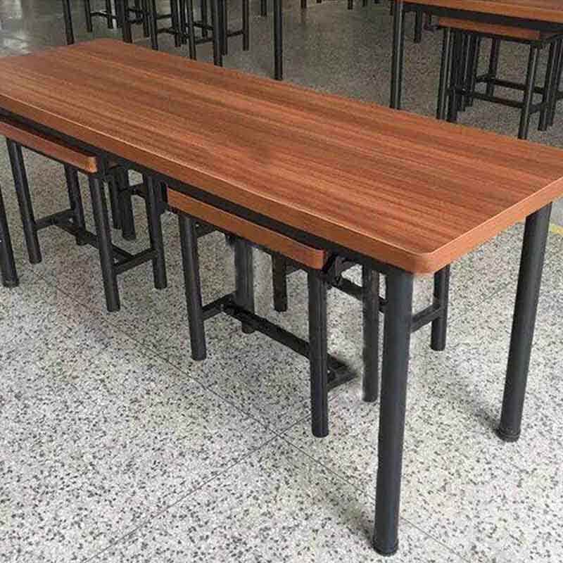 员工食堂餐桌椅组合学生餐厅小吃快餐店四人餐桌椅组合
