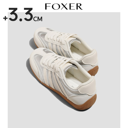 FOXER软底经典德训鞋女轻便休闲