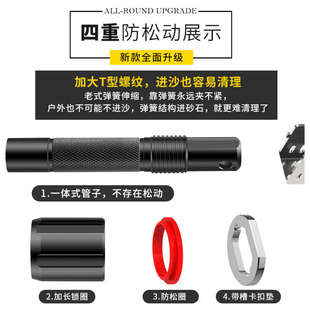 哈拿小号工兵铲子折叠铁锹中国户外铲特种多功能钓鱼车载兵工手铲