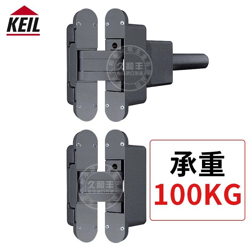 速发keil高承重自闭合页液压缓冲阻I尼自动关门回弹弹簧十字铰链