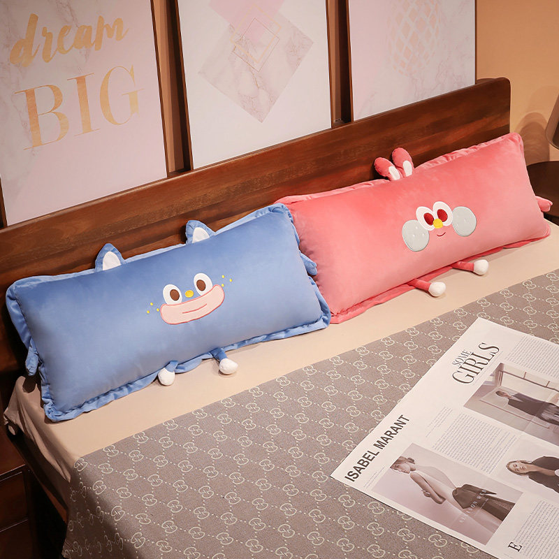 速发枕床双人长条枕芯情侣2套长款一体1.5m头1.枕米长枕护颈抱枕