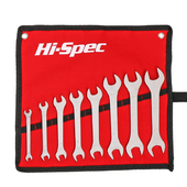 热销超薄开口扳手工具套装 双头呆扳手81014171921叉板子固定薄片