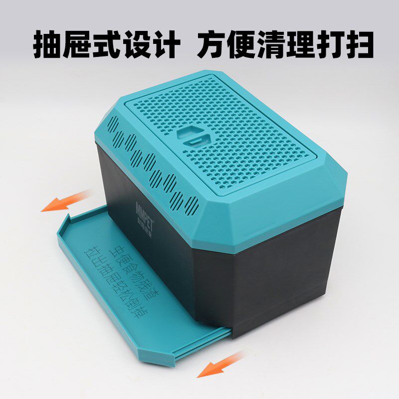热销专业爬宠昆虫饲养盒蟑螂杜比亚蟋蟀饲养箱饲料面包虫大麦虫养
