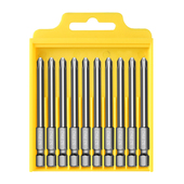 热销十字批头套装 电动螺丝起子气动气动起子咀电钻枪头S2合金钢起