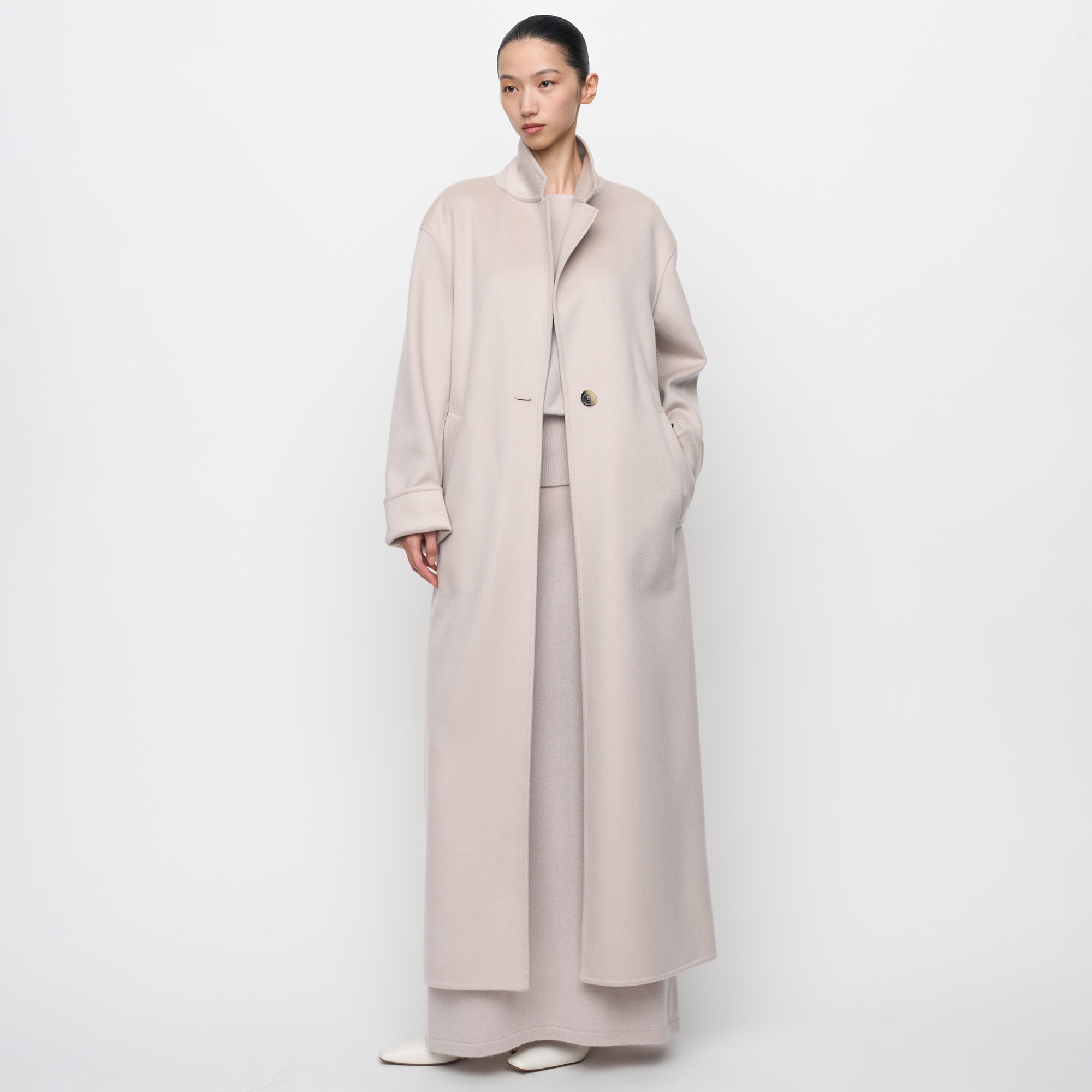 SIQIYOUNG小山羊绒静奢手工大衣