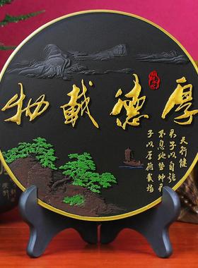 活性炭雕工艺品办公室书房桌面摆件客厅酒柜玄关博古架家居装饰品