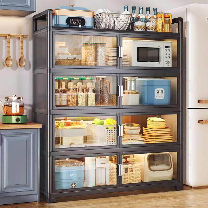 多功能置物架餐边储物柜落地多层微波炉烤箱锅碗瓢盆家用碗柜架子,厨房/烹饪用具,厨房置物架/置物柜/角架,淘宝优惠券,粉丝福利购,淘宝优惠卷