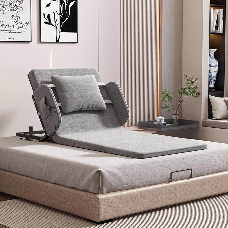 老人家用电动起床辅助器床上靠背起背卧床起身器自动升降护理床垫