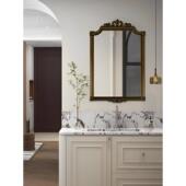 欧式 覆古装 饰镜led智能浴室镜酒店卫生间挂镜轻奢桌面高级梳妆镜