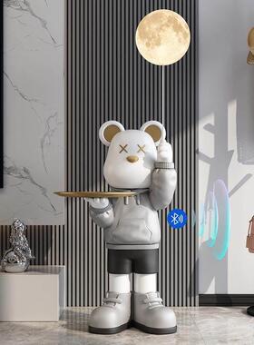 暴力熊大型存钱罐摆件客厅2025新款储钱罐超大号落地装饰乔迁礼物