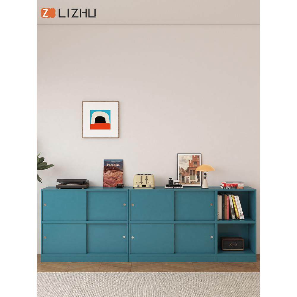 斯堪的纳维亚包豪斯覆古书柜滑动门储物柜餐具柜阳台滑动门储物柜,住宅家具,飘窗柜,淘宝优惠券,粉丝福利购,淘宝优惠卷