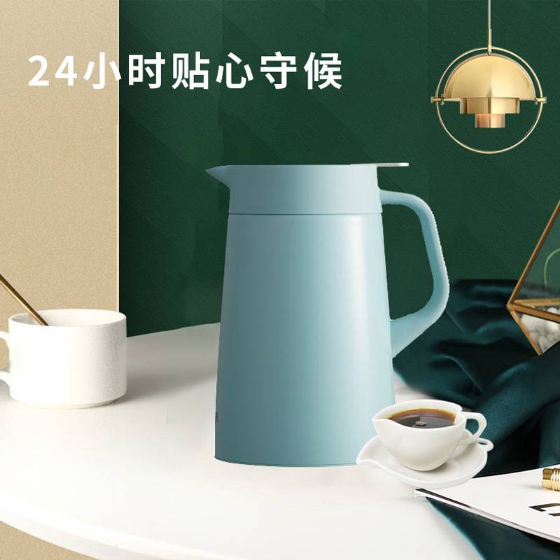 TIGER虎牌新款PWO-A12C不锈钢保温壶家用简约便携保暖热水瓶1.2L