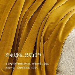 复古刺绣白纱蕾丝少256女纱法帘卧客厅阳室台丝绒姜色遮黄光窗 式