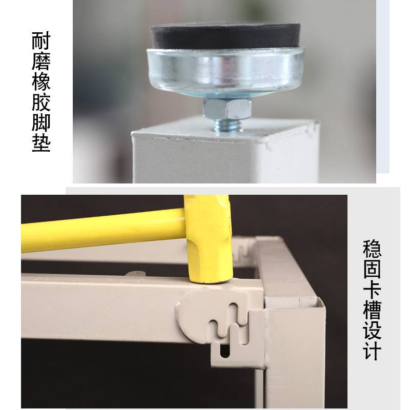 加厚防静电工作台车间流水线打包实验操作台冷轧钢卡槽厂家直销