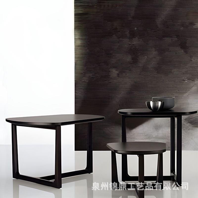 轻三奢边几约角客厅家用简酒店民宿小几边桌床边柜子移动茶RC9211