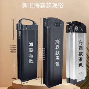 折叠电动车20A银鱼锂电池48V30A代驾自行车专用海霸款 可拆卸电瓶