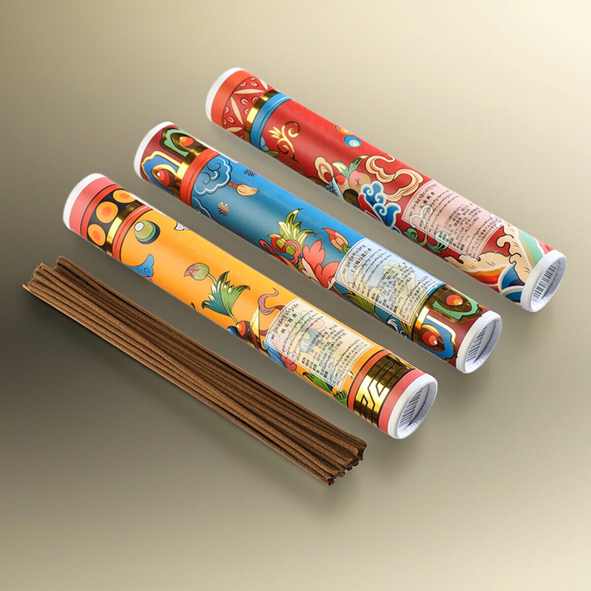 拉卜楞藏香供佛香达亚甘天然家用卧线香熏臧薰香上供檀香拜佛香