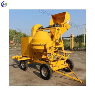 混凝土自动上料搅拌一体机风冷柴油滚筒式拌料机concrete mixer