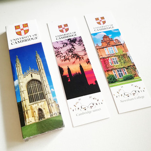 剑桥大学书签纪念品一套15张高考励志学生奖品礼品国外知名著大学