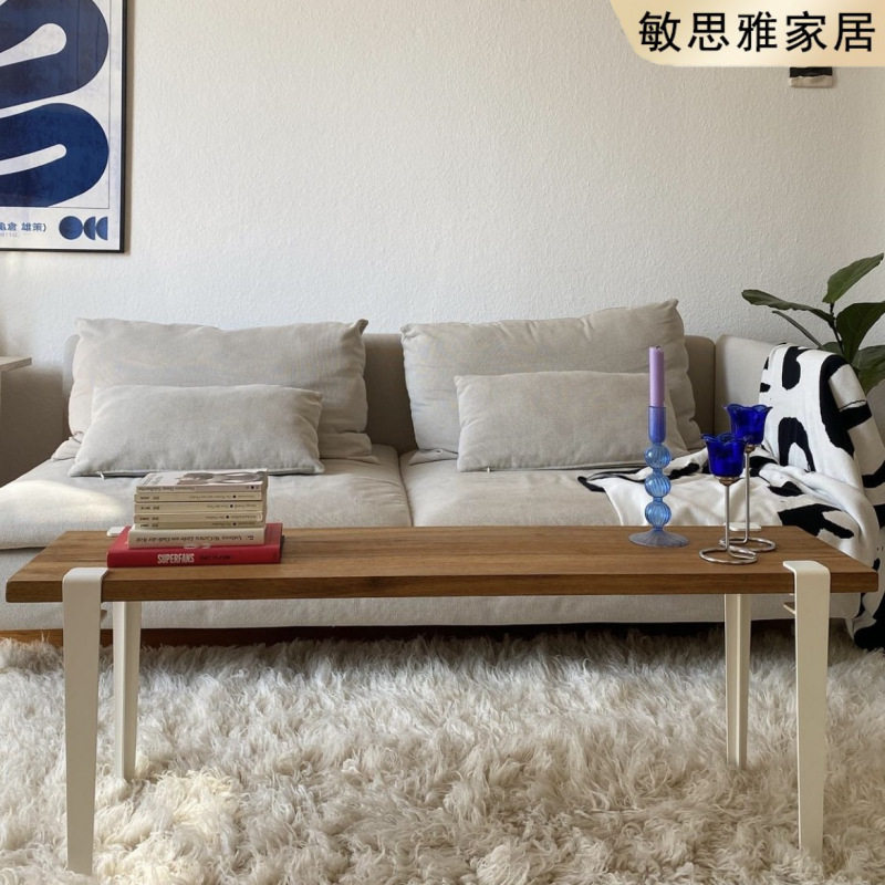 免打孔铁艺可移动升降桌腿支架图片