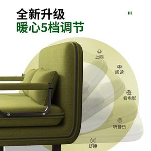 可床两用阳台客厅小单户型多功书房能人床折叠床推拉伸缩家用折叠