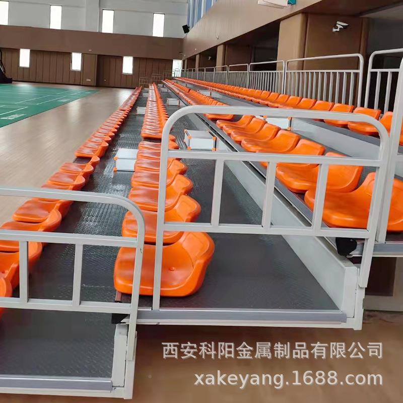 体育馆看椅篮球场电伸动缩软座包台椅会议剧KY-看台场椅报告厅固
