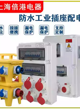 sindr上海倍港电器工业插座箱sin2838A-3