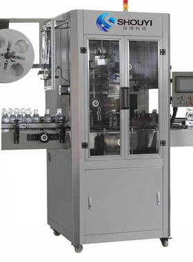 定制SY150B经济型高速套标机全自动精准套标乳制品矿泉水套标签