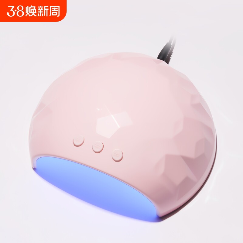 美甲灯光疗机led烤灯速干指甲油胶烘干机不黑手家用美甲店照灯usb