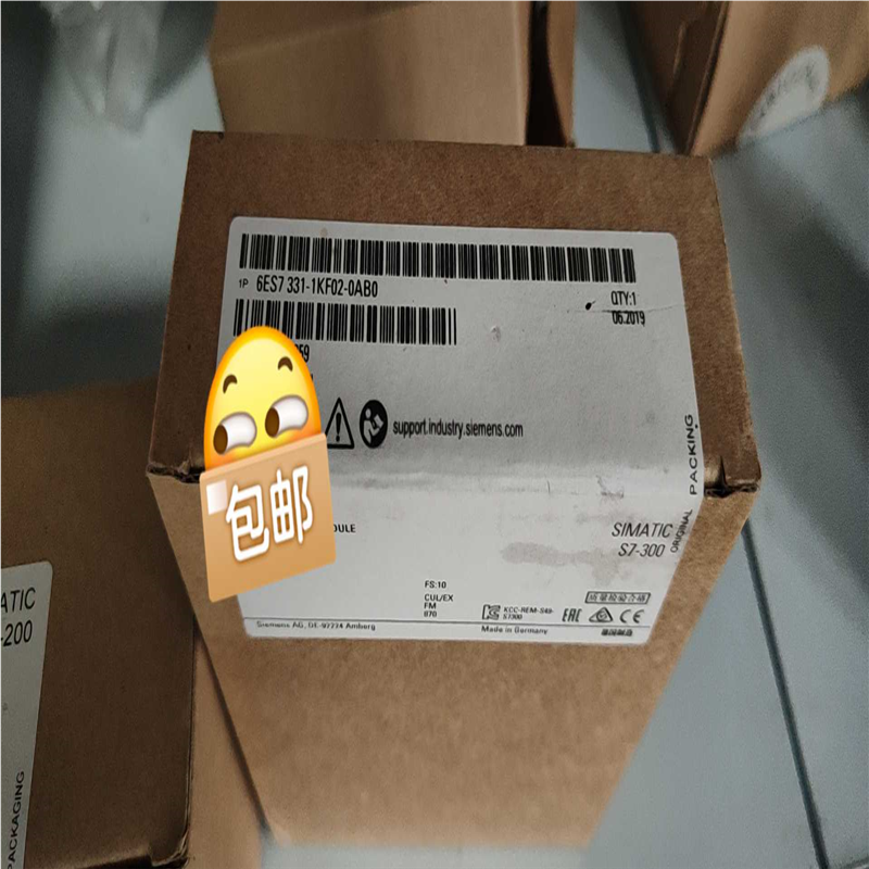全新未开封6ES7331-1KF02-0AB0产品质保一年~议价