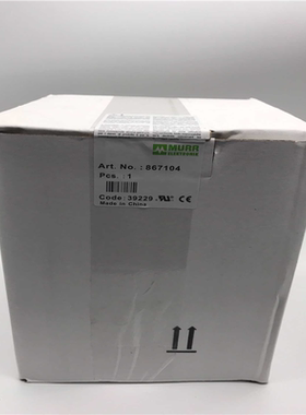 867104 MURR 德国穆尔 变压器 未开封议价